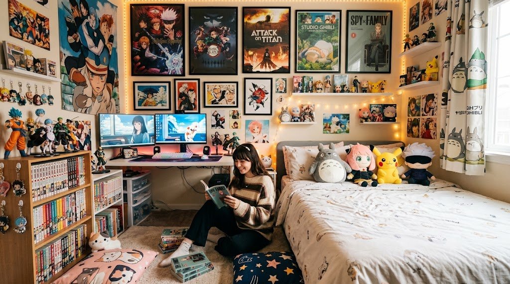 Step Into Your Screen: How to Design the Ultimate Anime-Inspired Bedroom